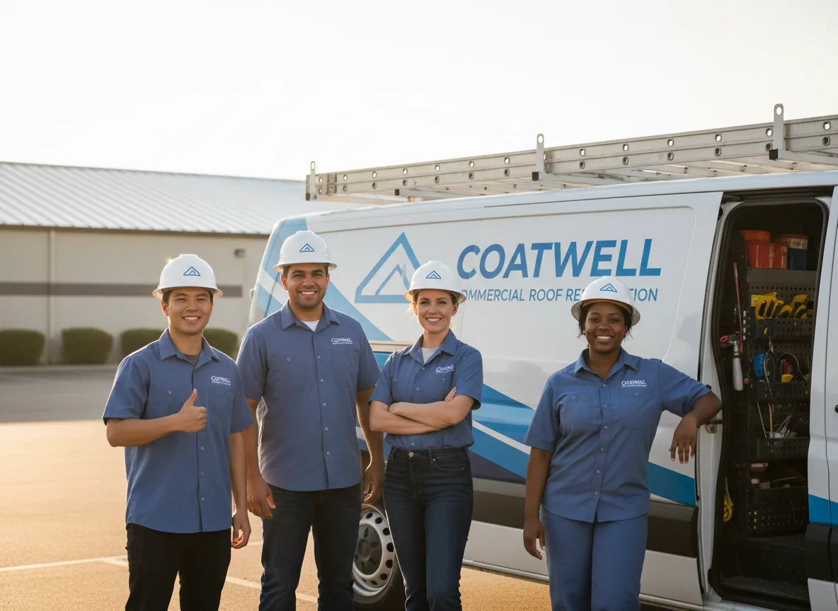 Commercial roof coating company in Warren, IL
